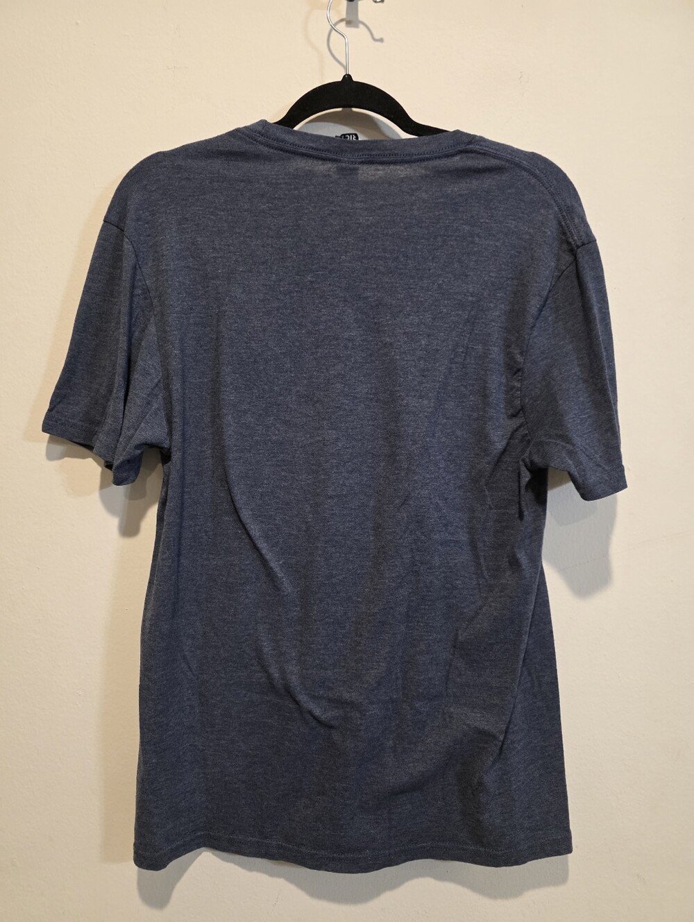 Negative Split Run Your Ash Off 10th Anniversary Heather Blue T-Shirt Sz M